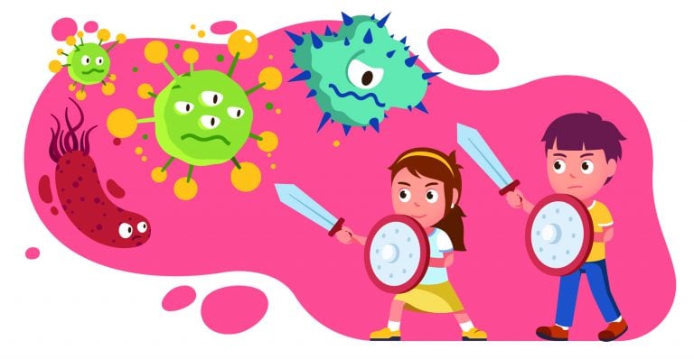 The study showed that children clear the infection much faster than adults and explain why many are not seriously ill