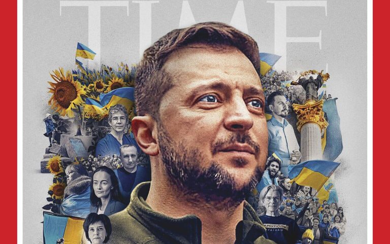 Presidente Da Ucrânia É A Personalidade Do Ano De 2022, Segundo A Revista Time