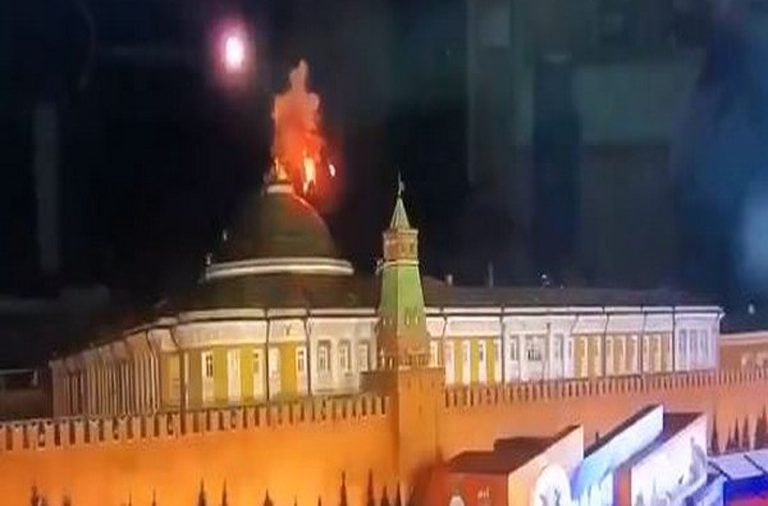 Kremlin É Atacado Por Drones. Rússia Culpa Ucrânia E EUA