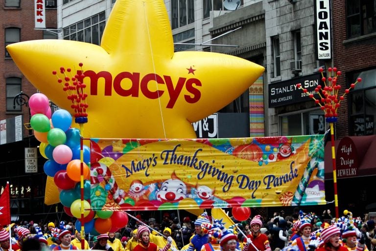 Desfile do Dia de  Ação de Graças da Macy’s em NYC