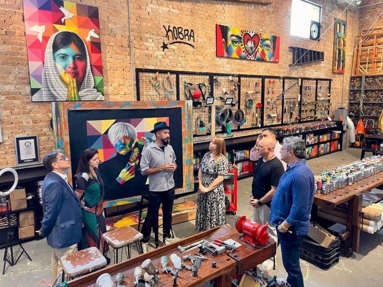 Eduardo Kobra: Find Out More About The Artist’s Studio In São Paulo