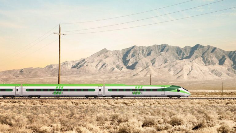Trem De Alta Velocidade Ligando Las Vegas E Califórnia Começa A Ser Construído
