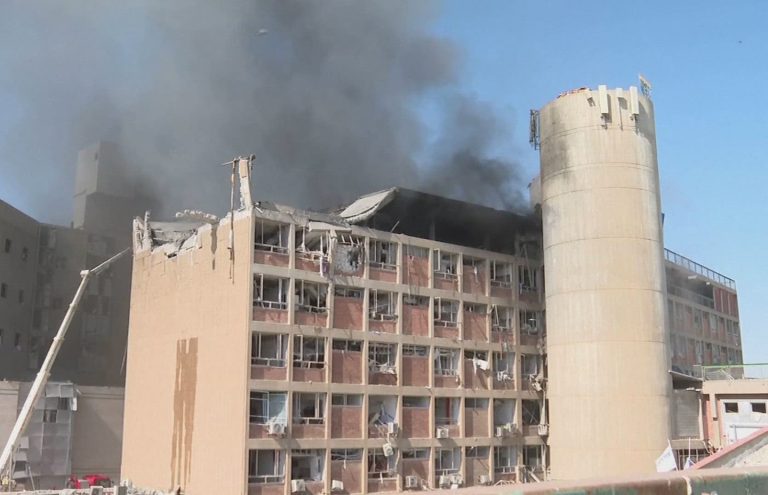 Israel vows to intensify attacks after Iranian missile hits major hospital