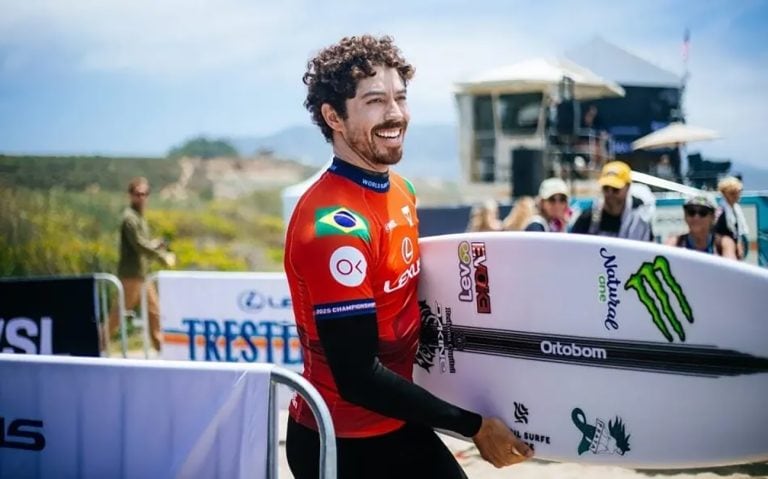 Yago Dora é campeão em Trestles, palco do surfe em Los Angeles 2028