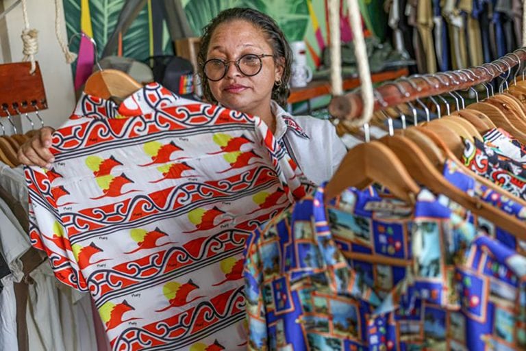 Mulheres resgatam arte marajoara e buscam espaço no mercado da moda