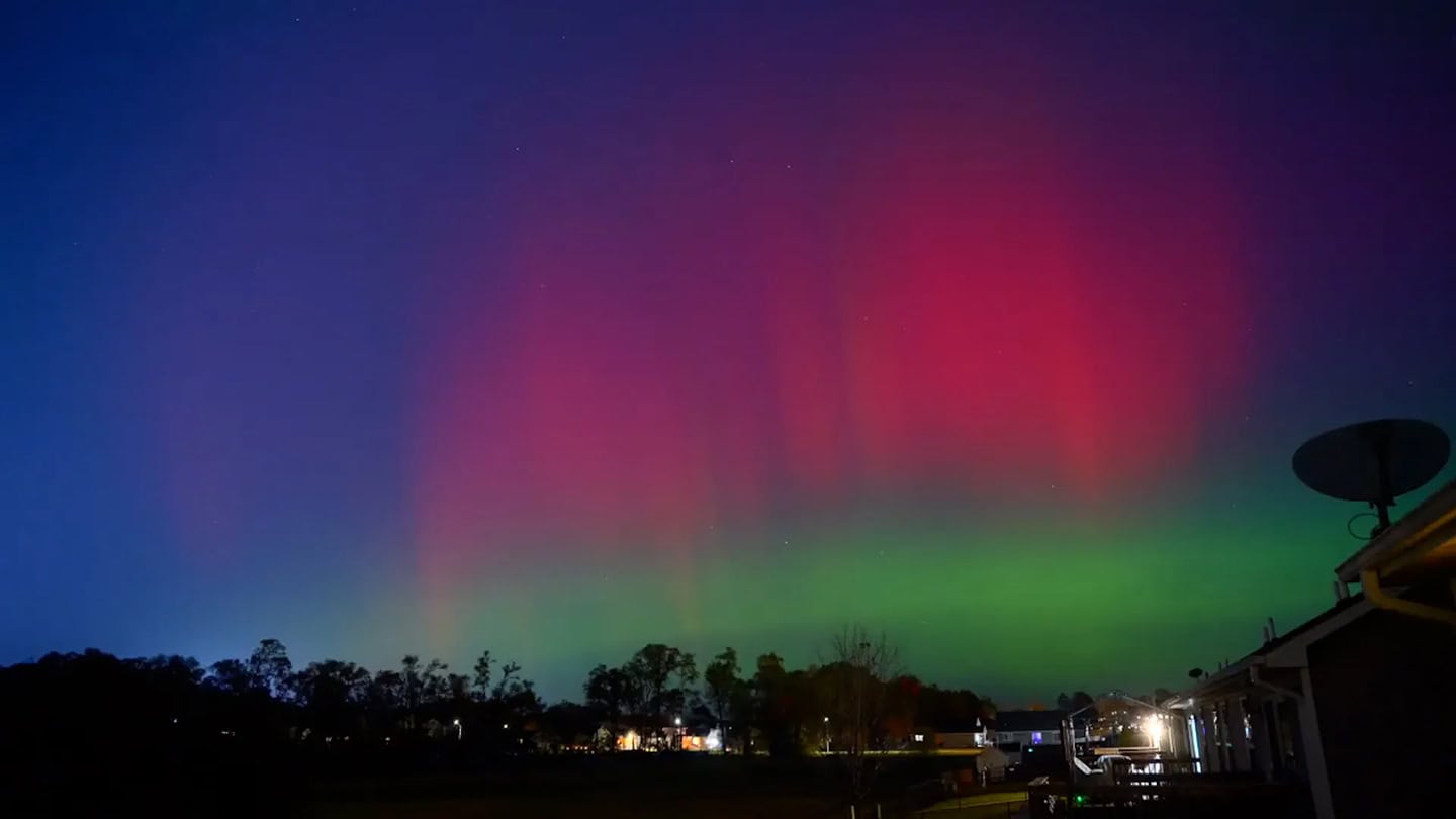 Aurora boreal ilumina el cielo de España por segunda vez, image size:1440x810