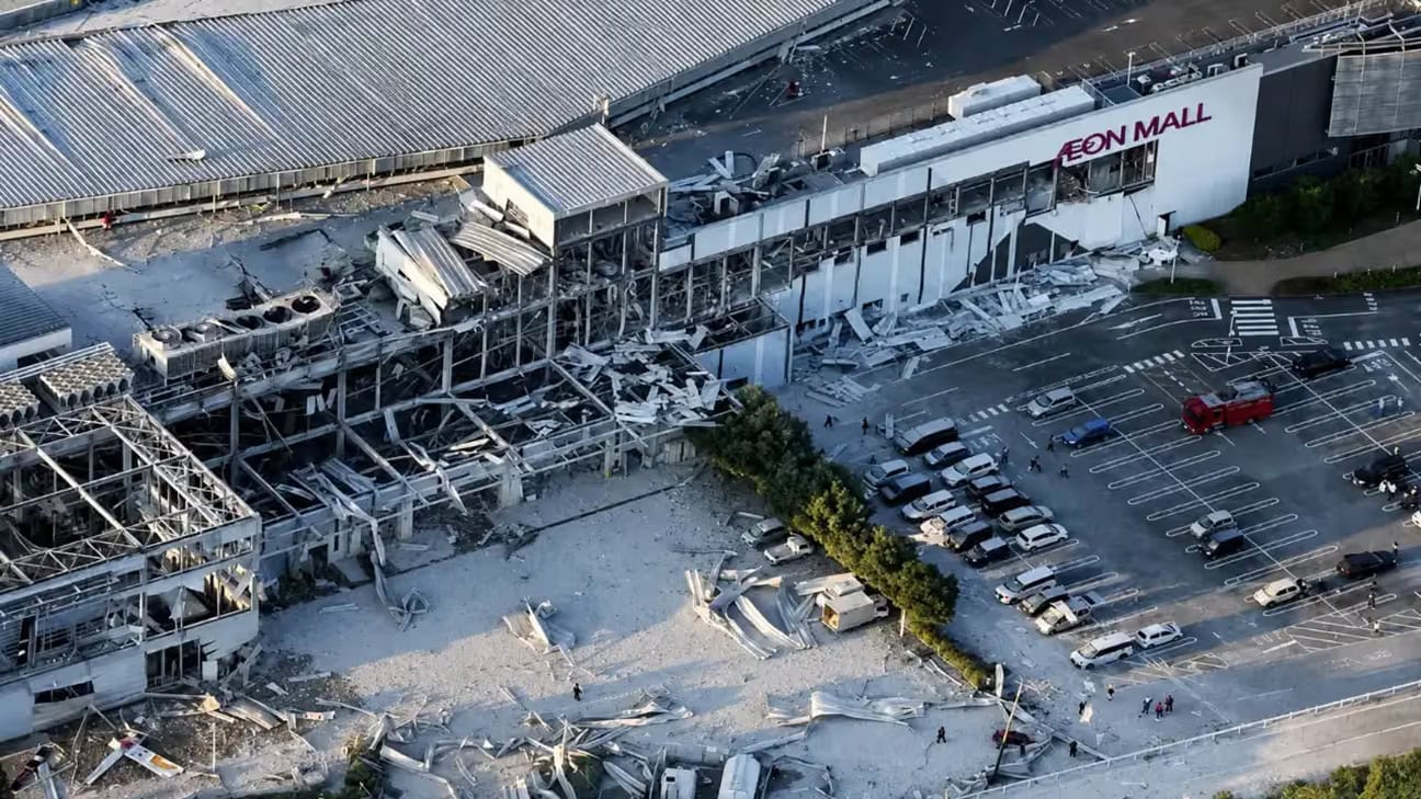 A 7.1 Quake Hits Japan’s Kyushu, Trapping People In A Collapsed Shopping Mall