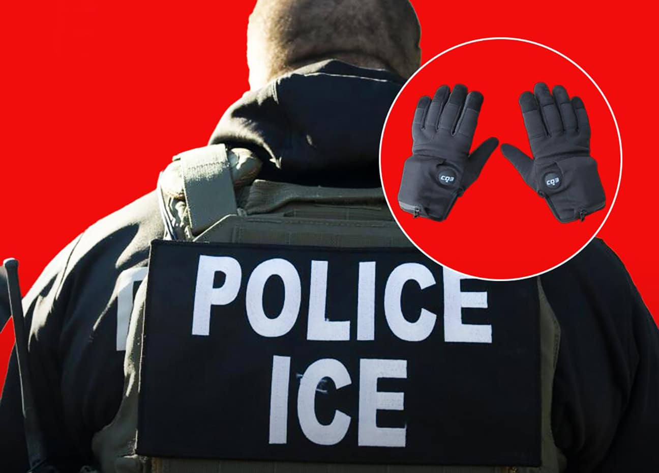 ICE Plans To Outfit Officers With Electric Shock Gloves