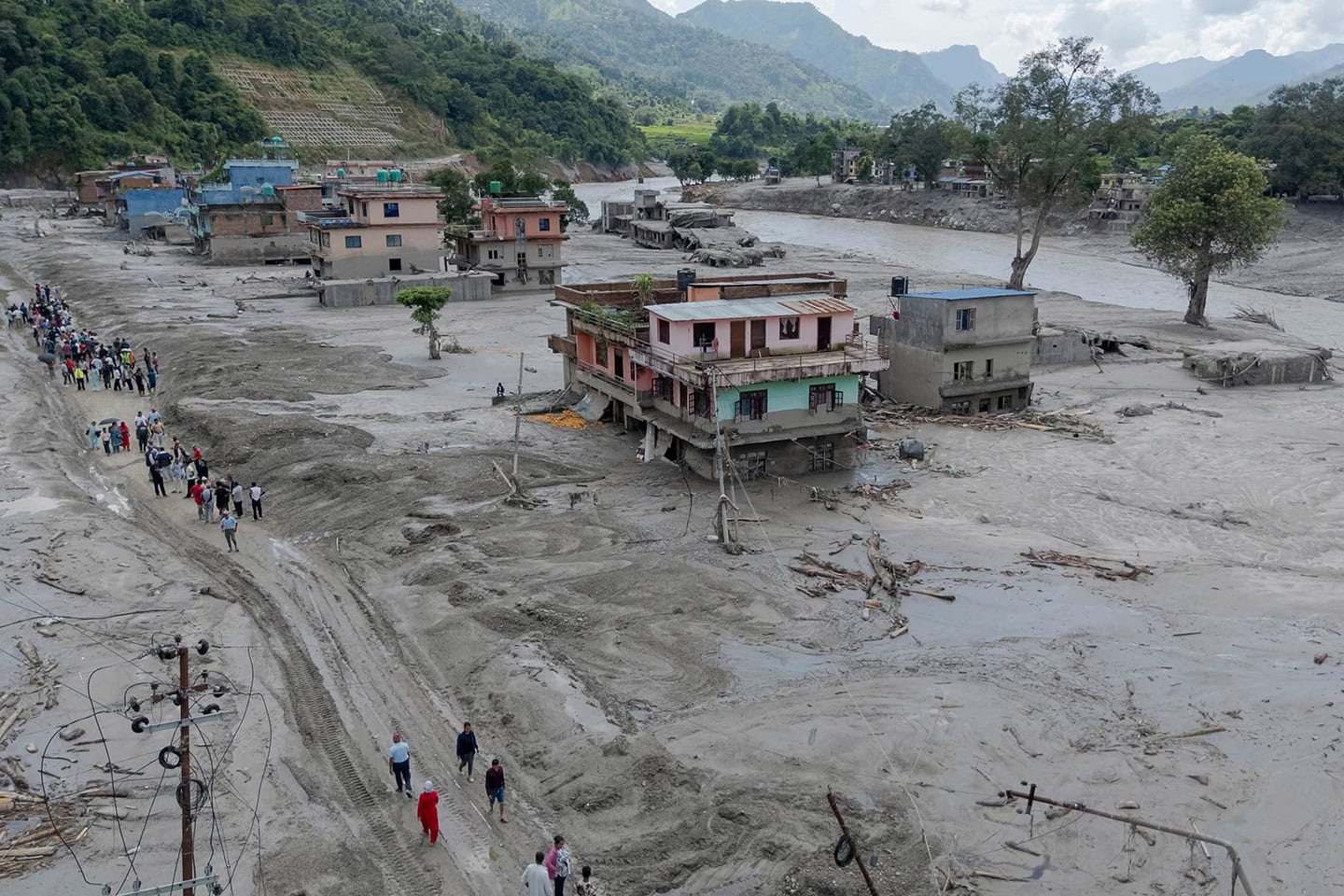 Floods Kill More Than 500 People In Nepal And Tibet, With 90 Americans Among The Missing