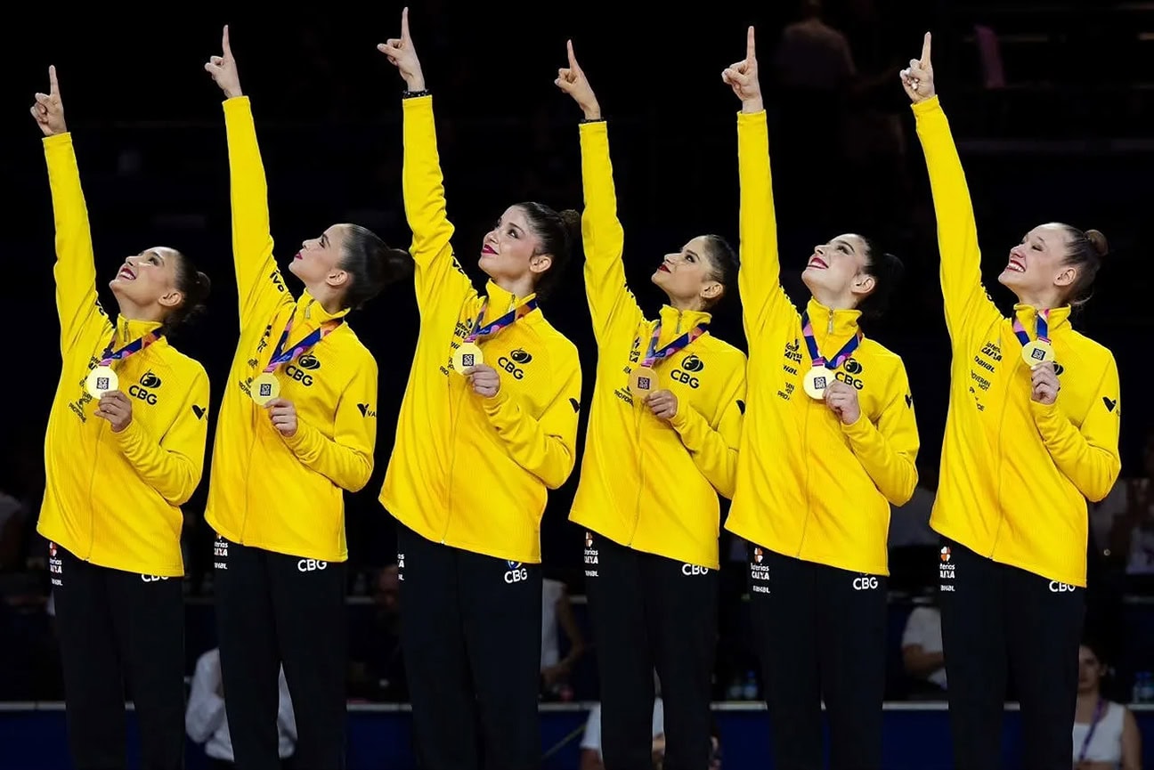 Brazil Wins Two Gold Medals At Rhythmic Gymnastics Worlds
