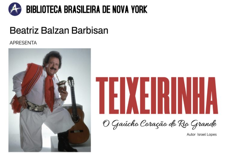 Biblioteca Brasileira de Nova York promove homenagem a Teixeirinha e destaca escritoras do Partenon Literário